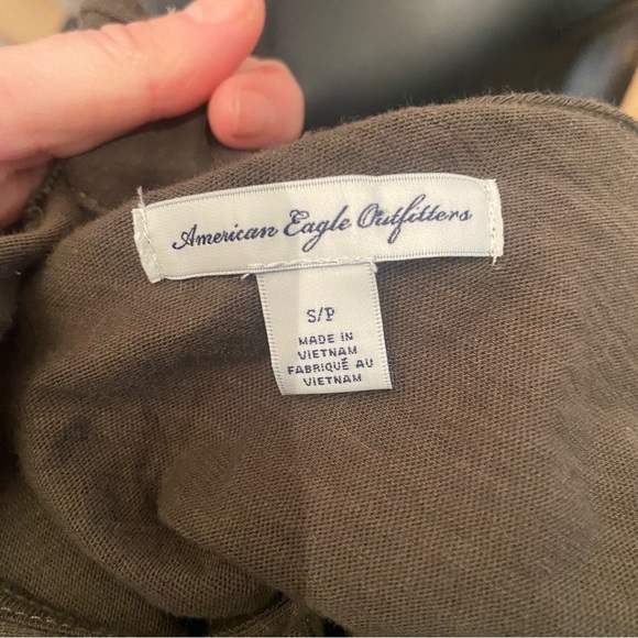 đ„5/$25 American Eagle Outfittersâ womenâs green vest in size small - Picture 5 of 6